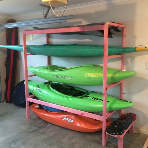 Kayak rack - RYOBI Nation Projects