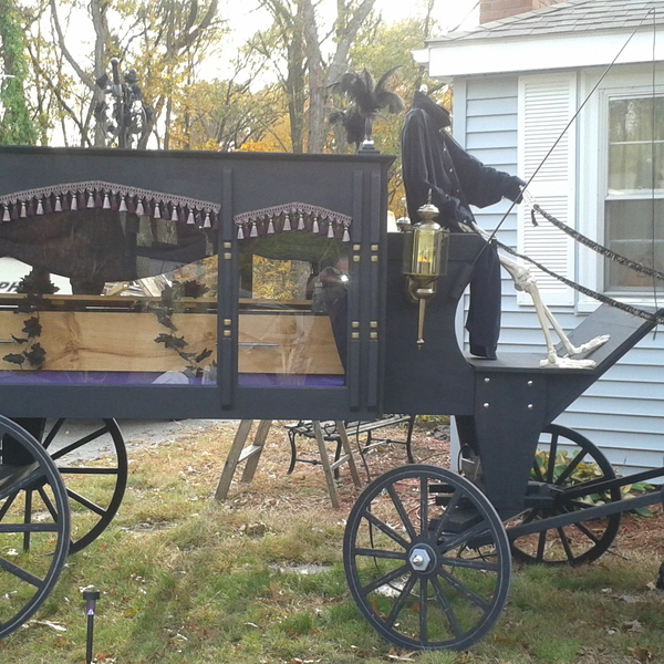 halloween hearse and coffin RYOBI Nation Projects