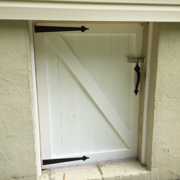 Photo: Crawl Space Door Renovation