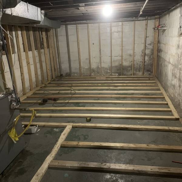 Photo: Room in old basement