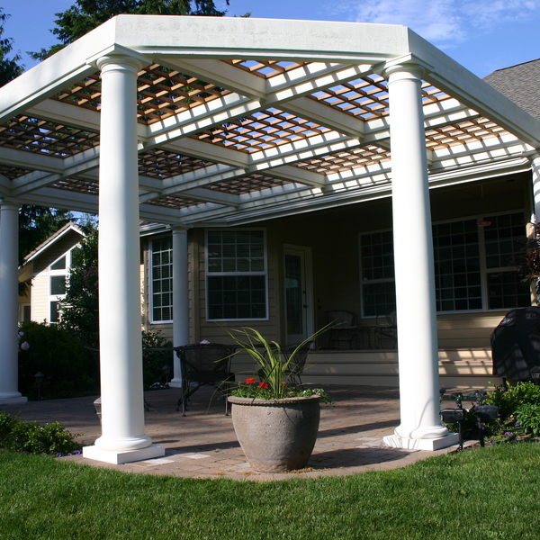 Tuscan Pergola Patio Cover - RYOBI Nation Projects