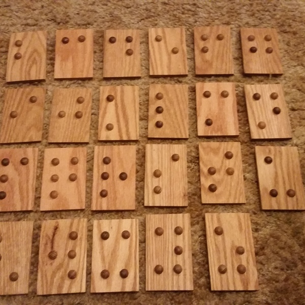 Braille Alphabet flash cards RYOBI Nation Projects
