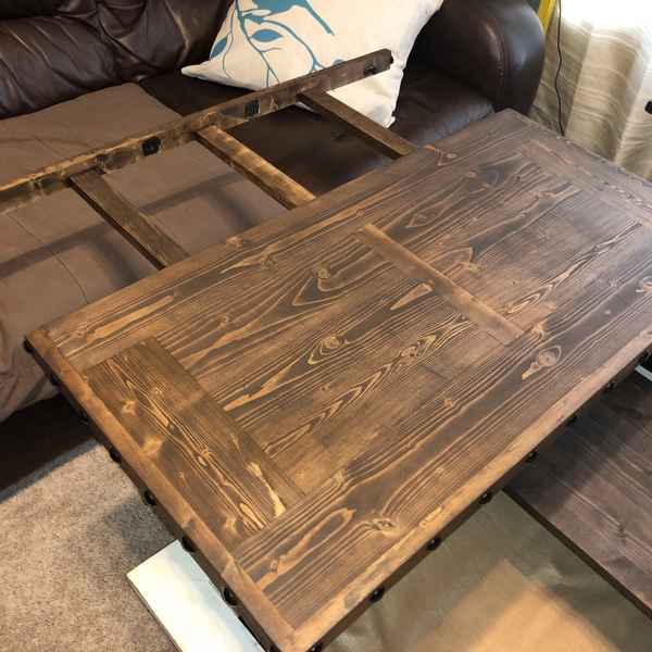 Lift top trunk coffee table RYOBI Nation Projects
