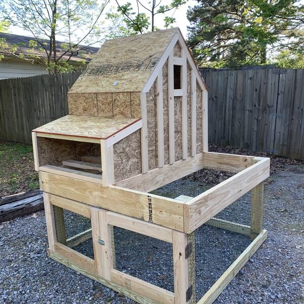 Chicken Coop with planter RYOBI Nation Projects