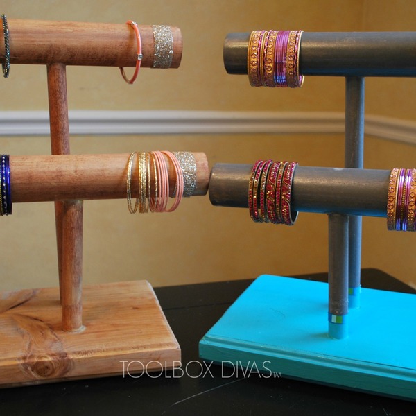 Photo: DIY Wooden Bracelet Holder 