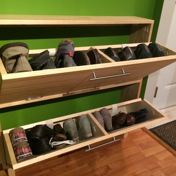 DIY Shoe Cabinet - RYOBI Nation Projects