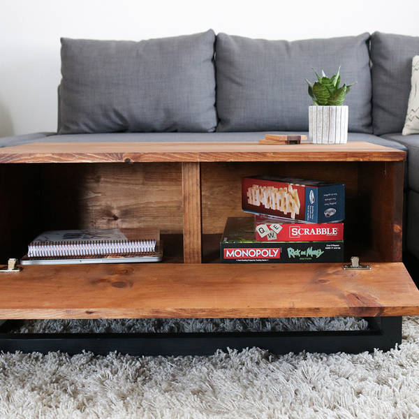 Photo: DIY Storage Coffee Table