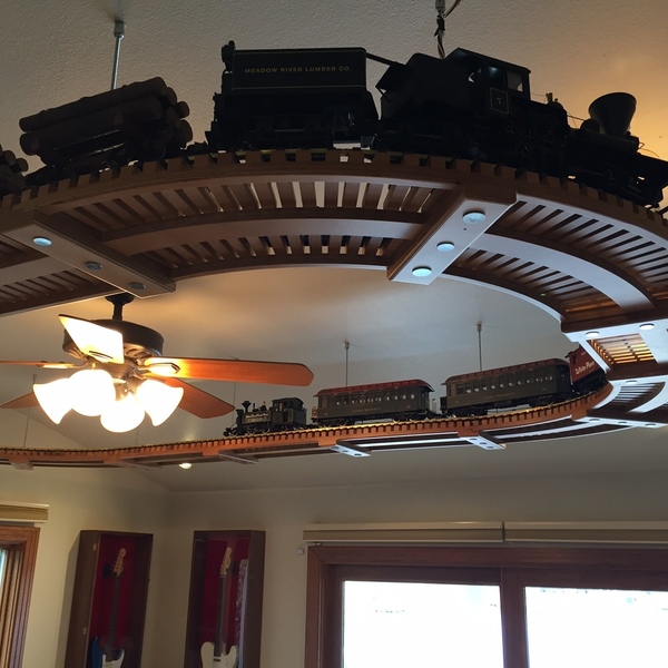 Suspended Model Railroad RYOBI Nation Projects