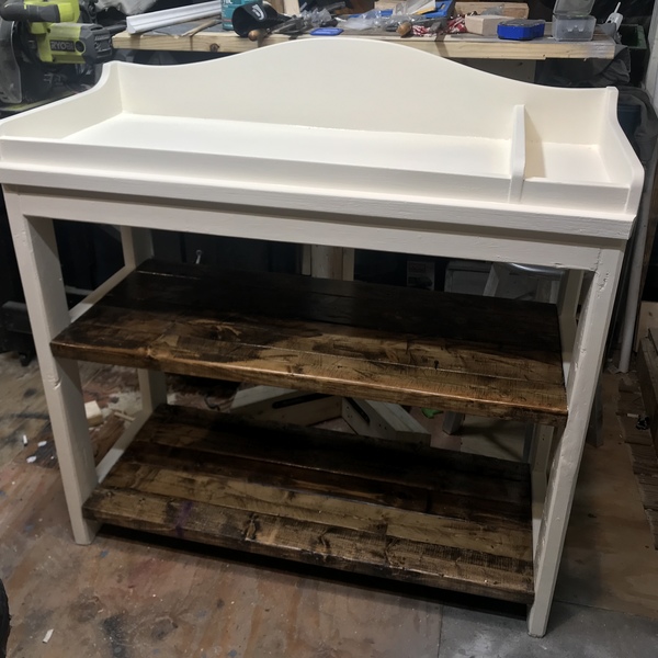 Photo: Farmhouse Changing Table