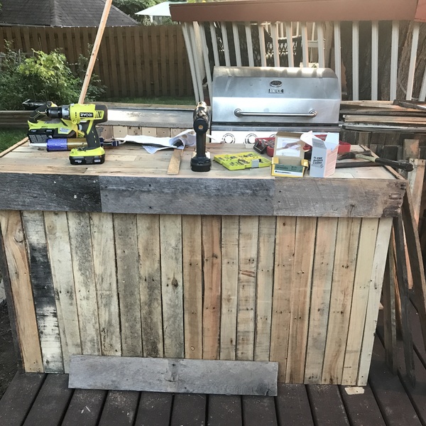 Palletwood Outdoor Kitchen Ryobi Nation Projects