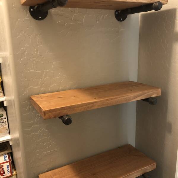 Farmhouse shelves - RYOBI Nation Projects