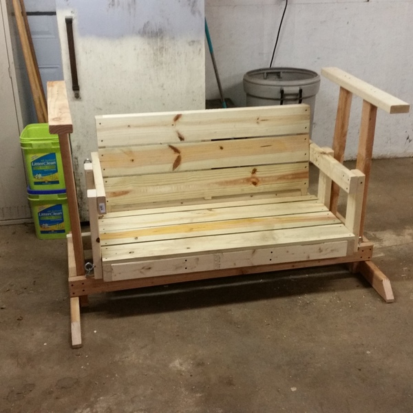 Stand Alone Porch Swing Ryobi Nation Projects