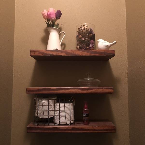 Photo: Floating shelves