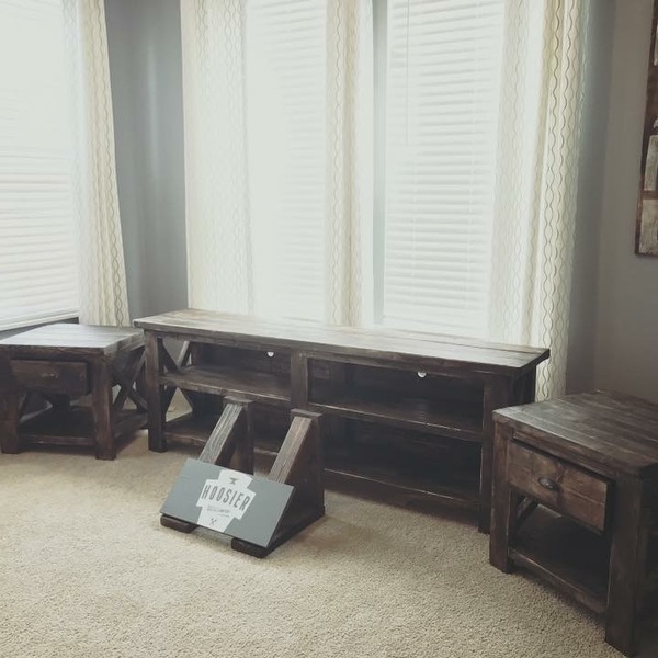 matching end tables and entertainment centers