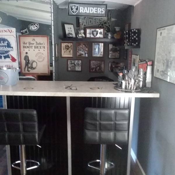 Photo: Raiders themed sports bar