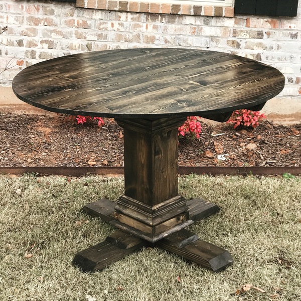 Round Pedestal Dining Table RYOBI Nation Projects