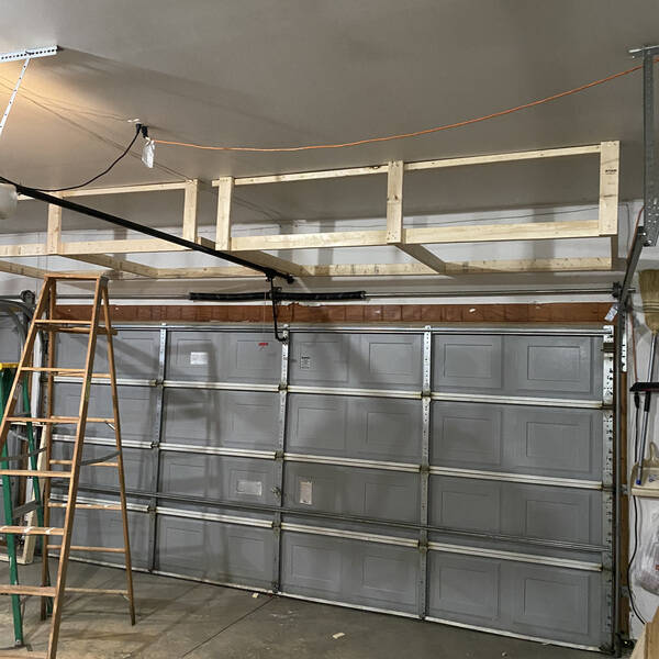 Photo: Overhead Garage Storage
