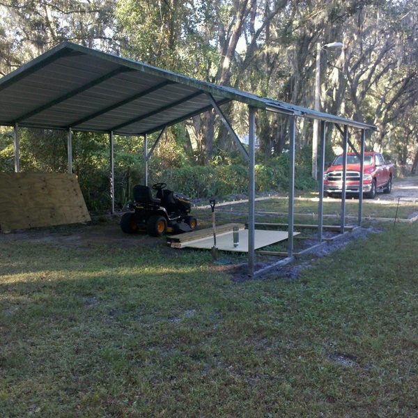Carport Conversion To Chicken Coop Ryobi Nation Projects