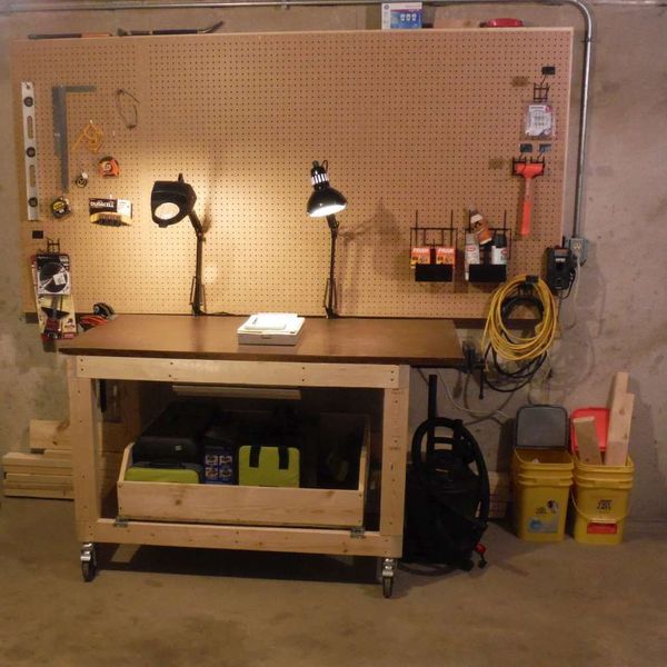 Heavy Duty rolling Workbench - RYOBI Nation Projects