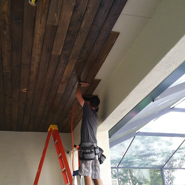 Tongue And Groove Cedar Ceiling Ryobi Nation Projects