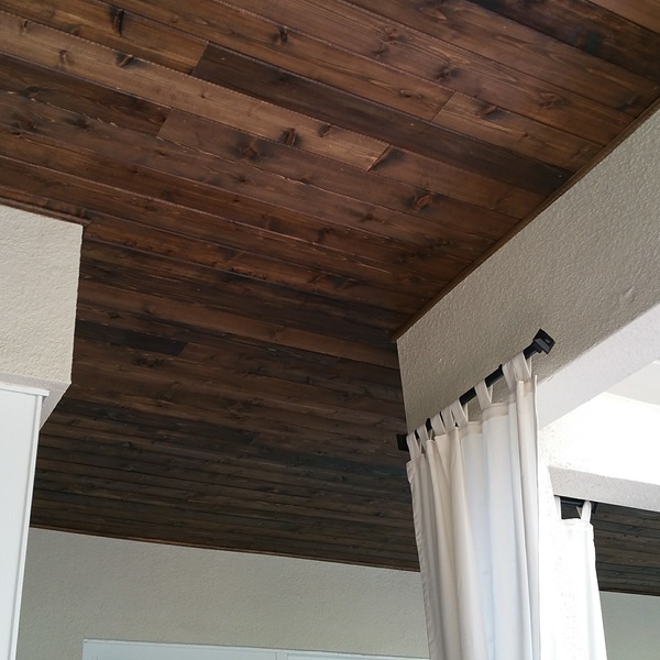 Tongue and Groove Cedar Ceiling - RYOBI Nation Projects