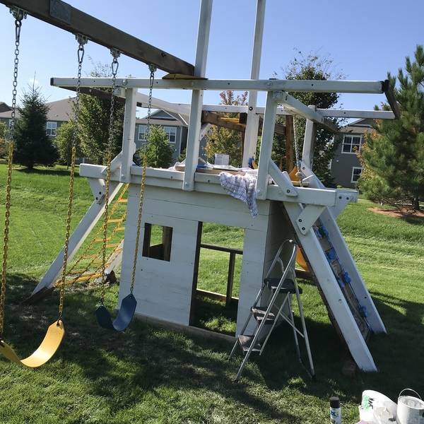 Swing Set Makeover RYOBI Nation Projects