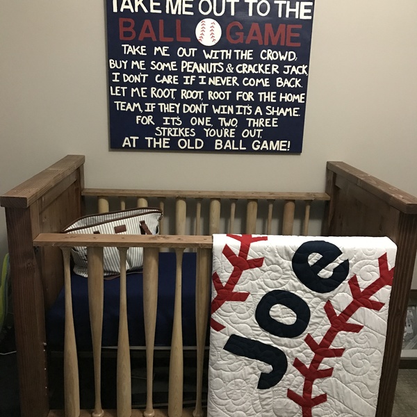 baseball crib