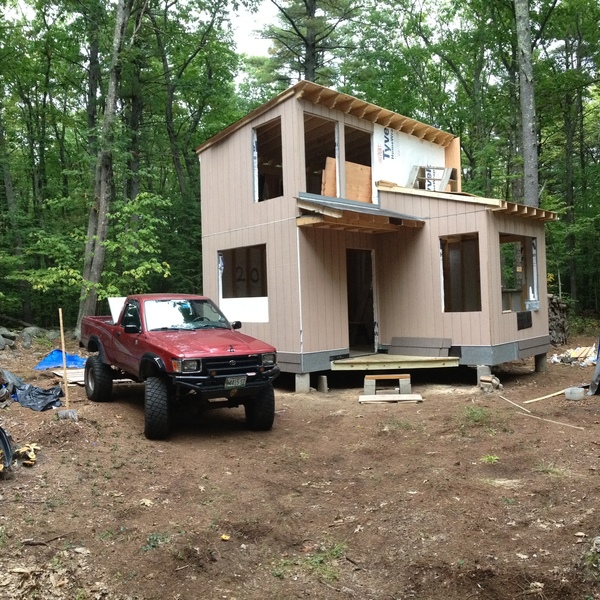 Maine woods off grid micro home RYOBI Nation Projects