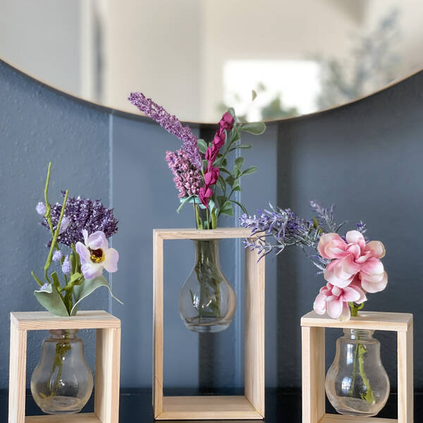Photo: Wooden Vase