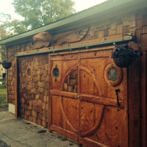 Sliding Garage Door And Totem Pole Ryobi Nation Projects