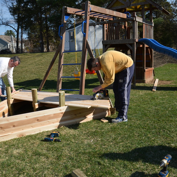 pirate swing set