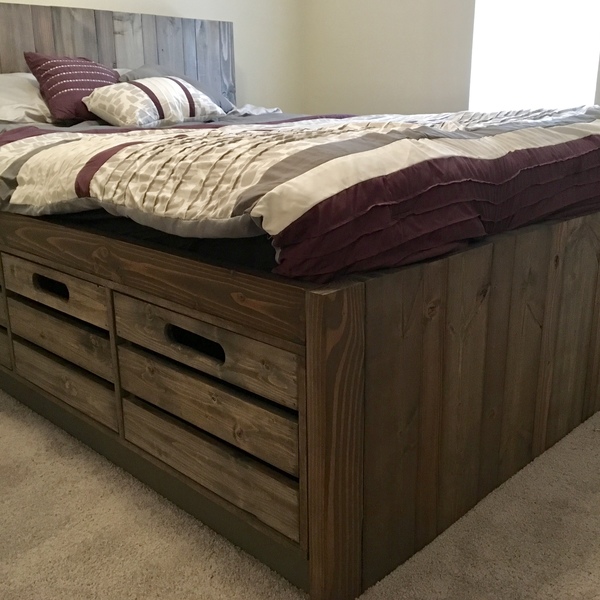 Custom Storage Bed - RYOBI Nation Projects