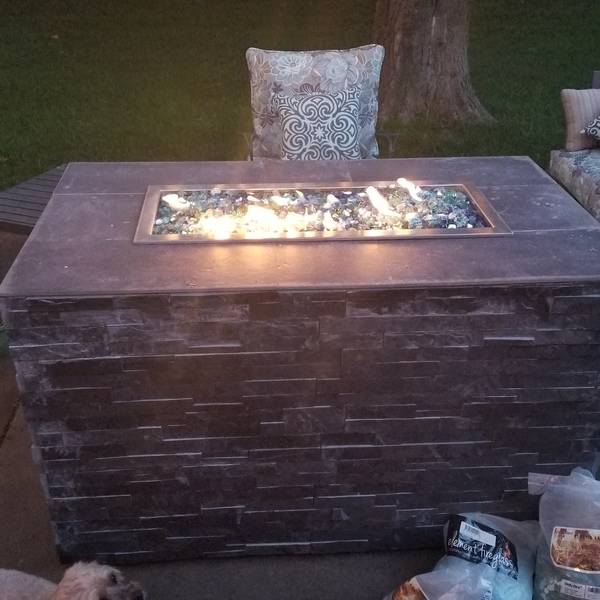 Diy Easy Fire Pit With Glass Rocks Ryobi Nation Projects