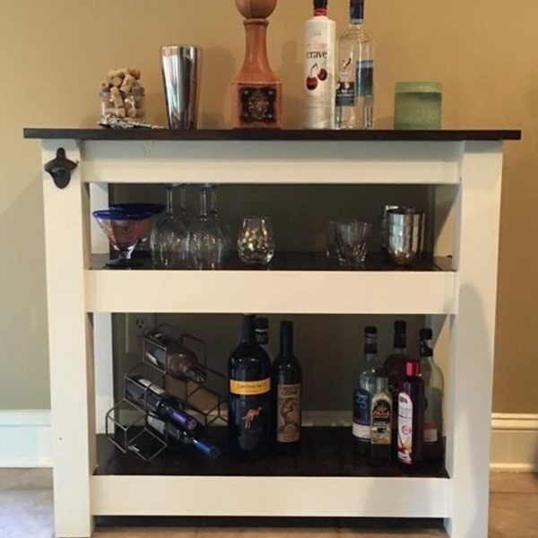 Photo: Little bar cart