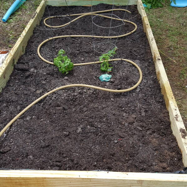 Photo: Raised Garden Beds with a Toddler Helper