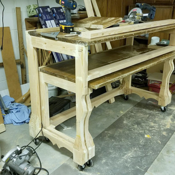 Nesting work tables - RYOBI Nation Projects