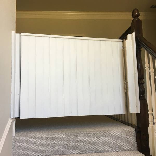 barn door stair gate