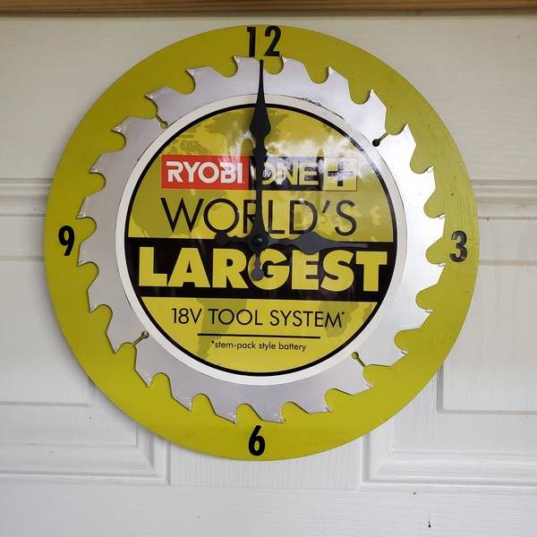 Photo: Ryobi clock