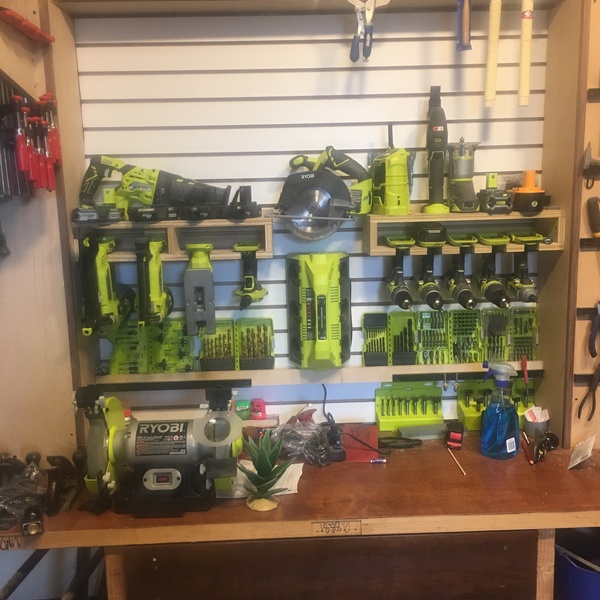 Ryobi tool wall - RYOBI Nation Projects