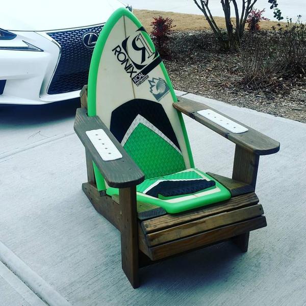 diy surfboard chair