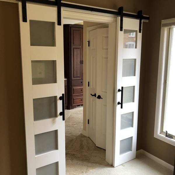 Modern Barn Doors With Glass Ryobi Nation Projects