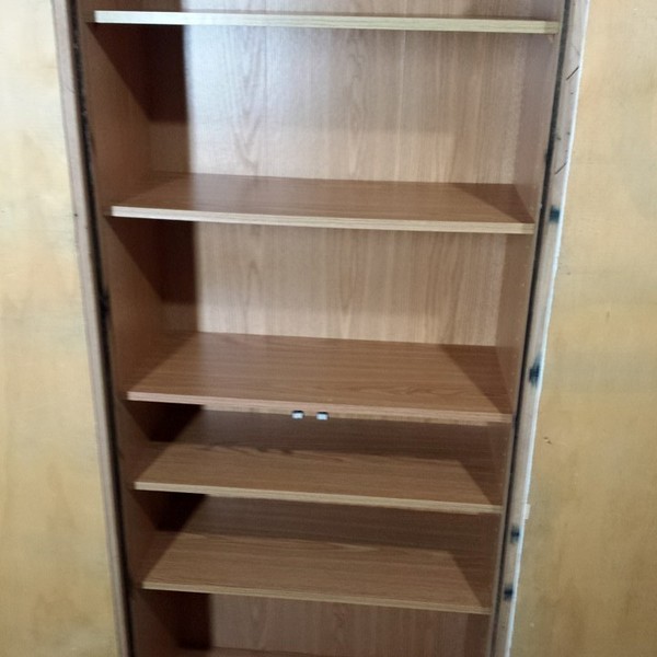 Photo: Bookcase to cabinet