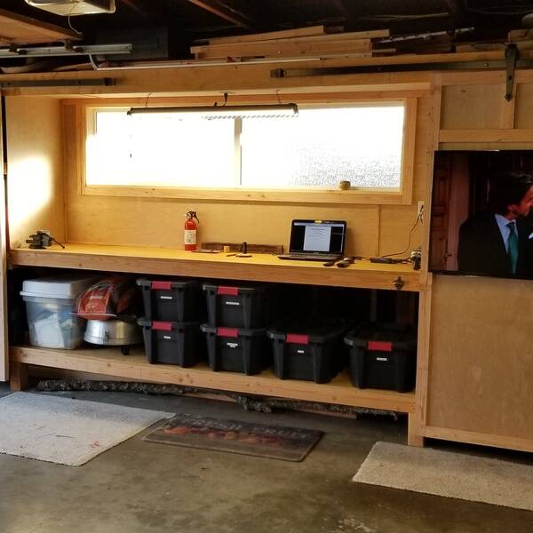 Photo: Update to Garage Shelving project
