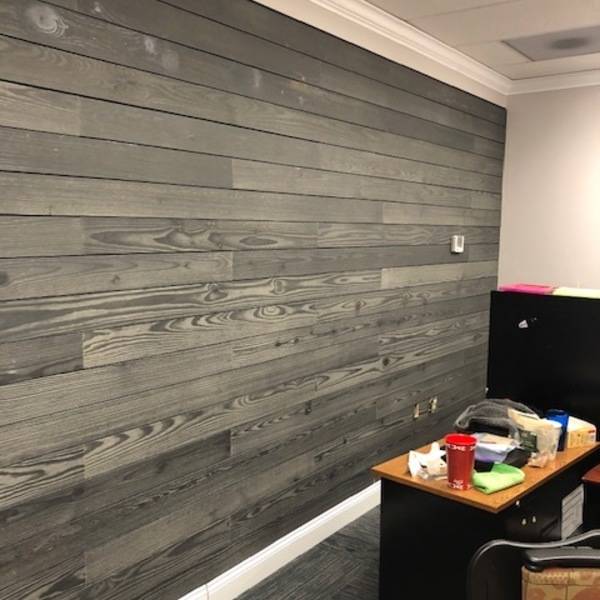 Photo: Office make over - Shiplap for everyone!