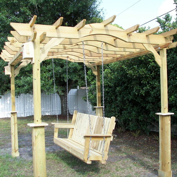 Pergola with swing - RYOBI Nation Projects