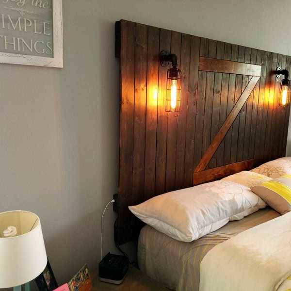 Photo: Custom Headboard