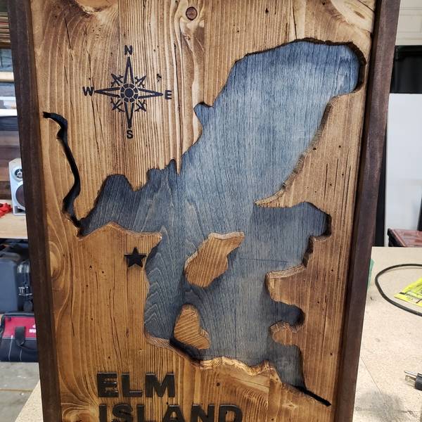 Photo: Lake Map