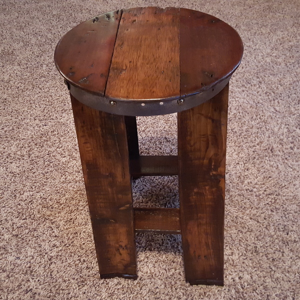Photo: barrel stool