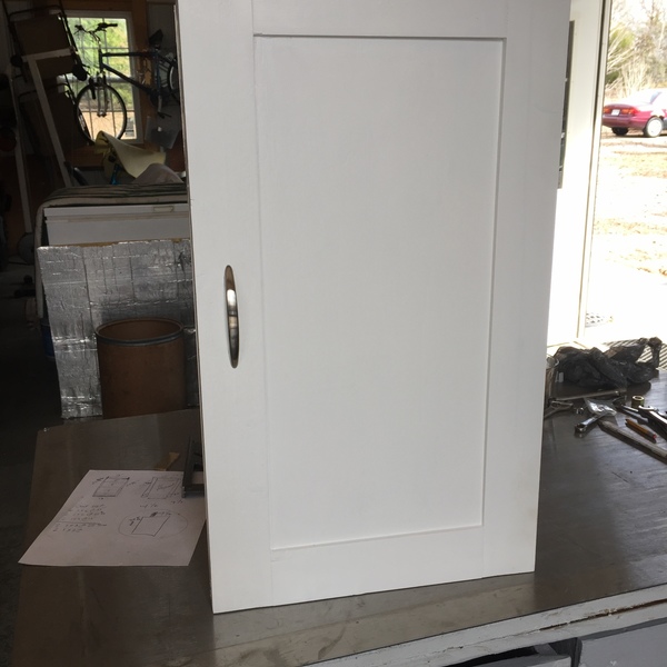 Photo: Simple White Cabinet