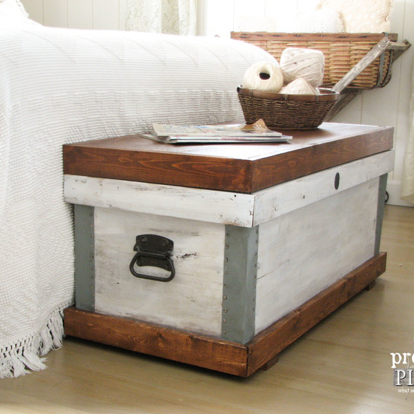 Pottery Barn Josefa Trunk KnockOff RYOBI Nation Projects